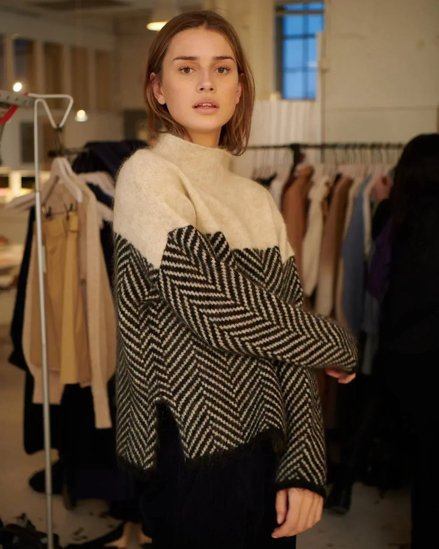 Gia™ — Rollkragenpullover aus hochwertiger Strickware