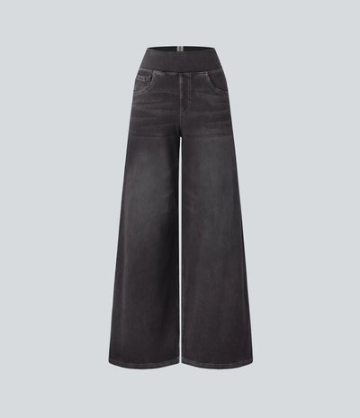 Eva | Bequeme & Elastische Hose Mit Hohem Bund