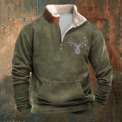Pierre | Viertelzip-Pullover