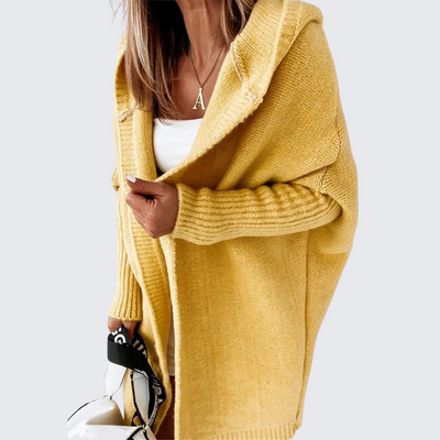 Céleste — Strickjacke mit Kapuze