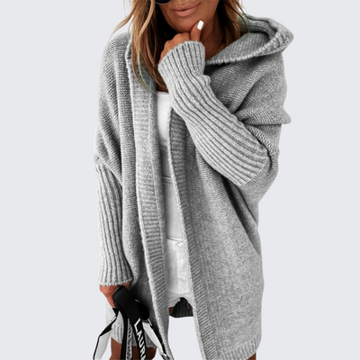 Céleste — Strickjacke mit Kapuze