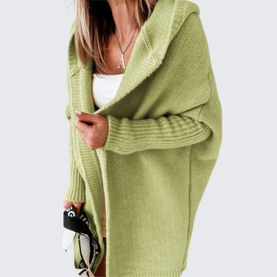 Céleste — Strickjacke mit Kapuze