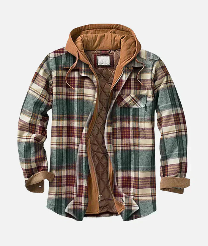 Savrani | Karierte Patchworkjacke
