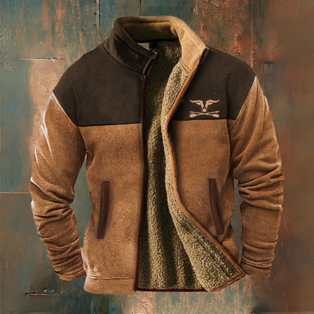 Lässige Fleecejacke für Herren