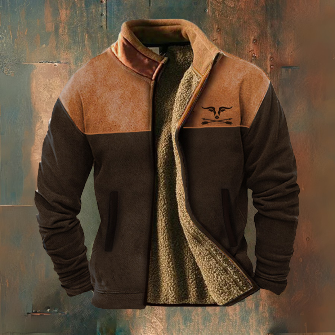 Lässige Fleecejacke für Herren