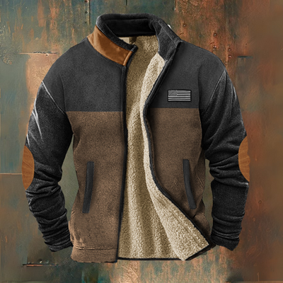 Lässige Fleecejacke für Männer