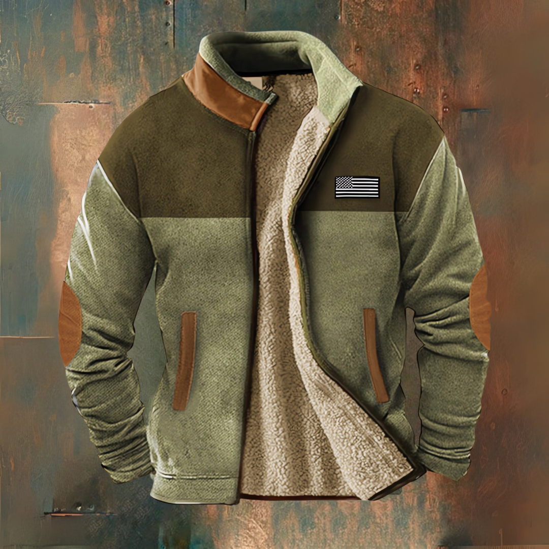 Lässige Fleecejacke für Männer