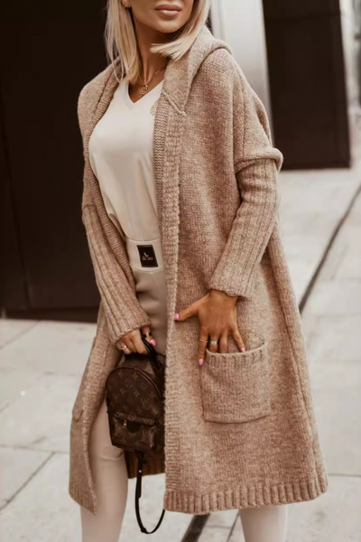 Avencea - Lange Strickjacke für Frauen
