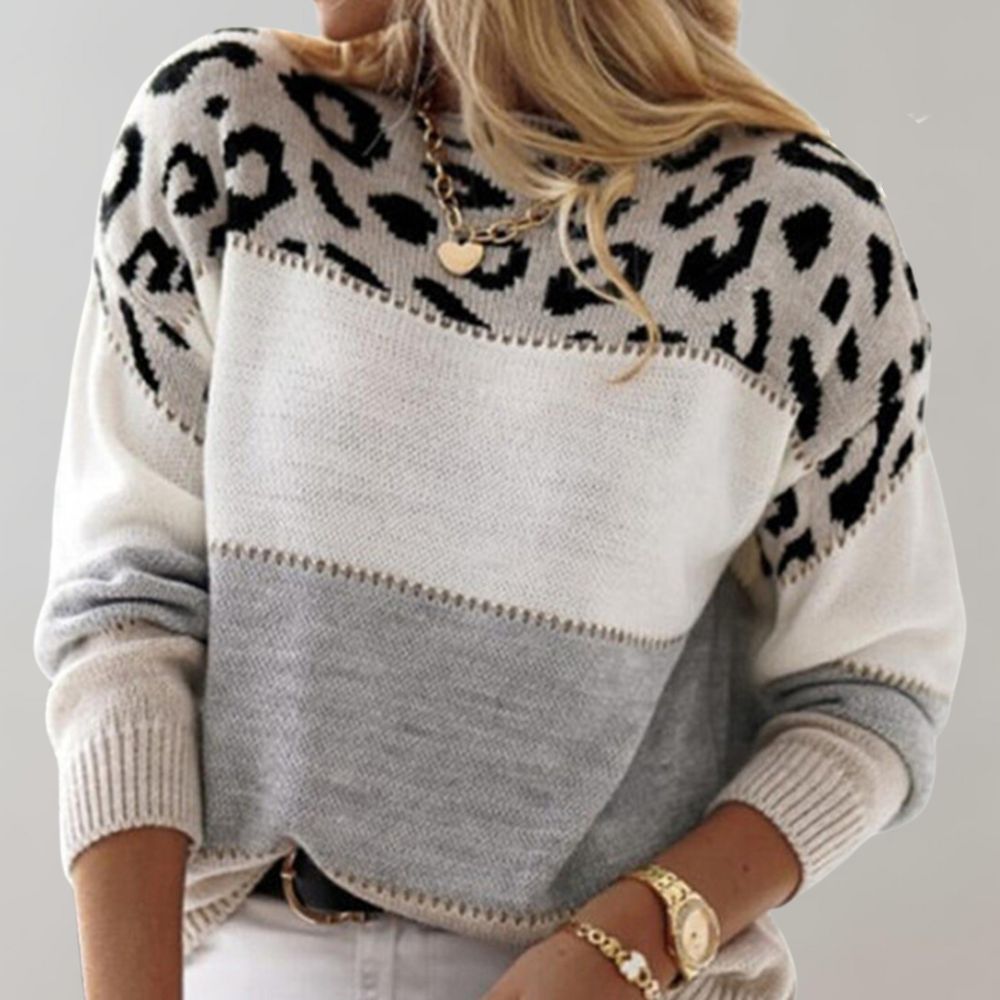 Maison Valmont™ | Leopard Eleganz Pullover
