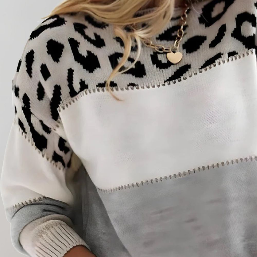 Maison Valmont™ | Leopard Eleganz Pullover