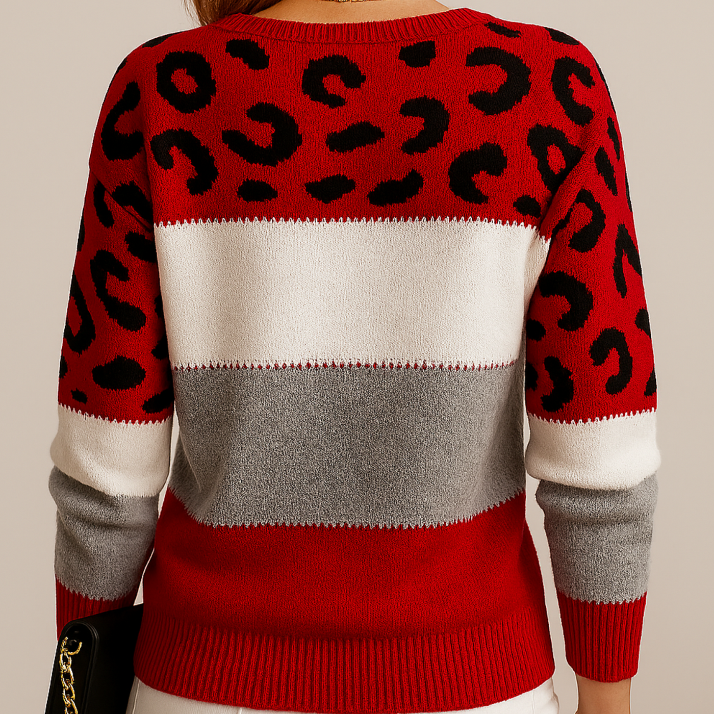Maison Valmont™ | Leopard Eleganz Pullover