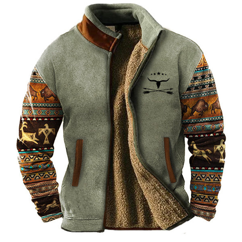 Mathéo - Freizeit-Fleecejacke für Männer