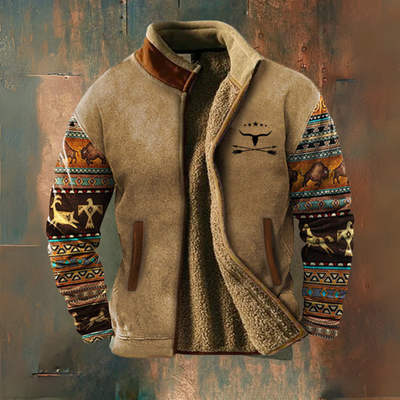 Mathéo - Freizeit-Fleecejacke für Männer