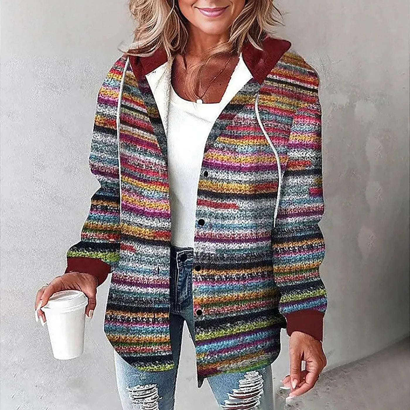 Samira — Weiche und warme Herbstjacke