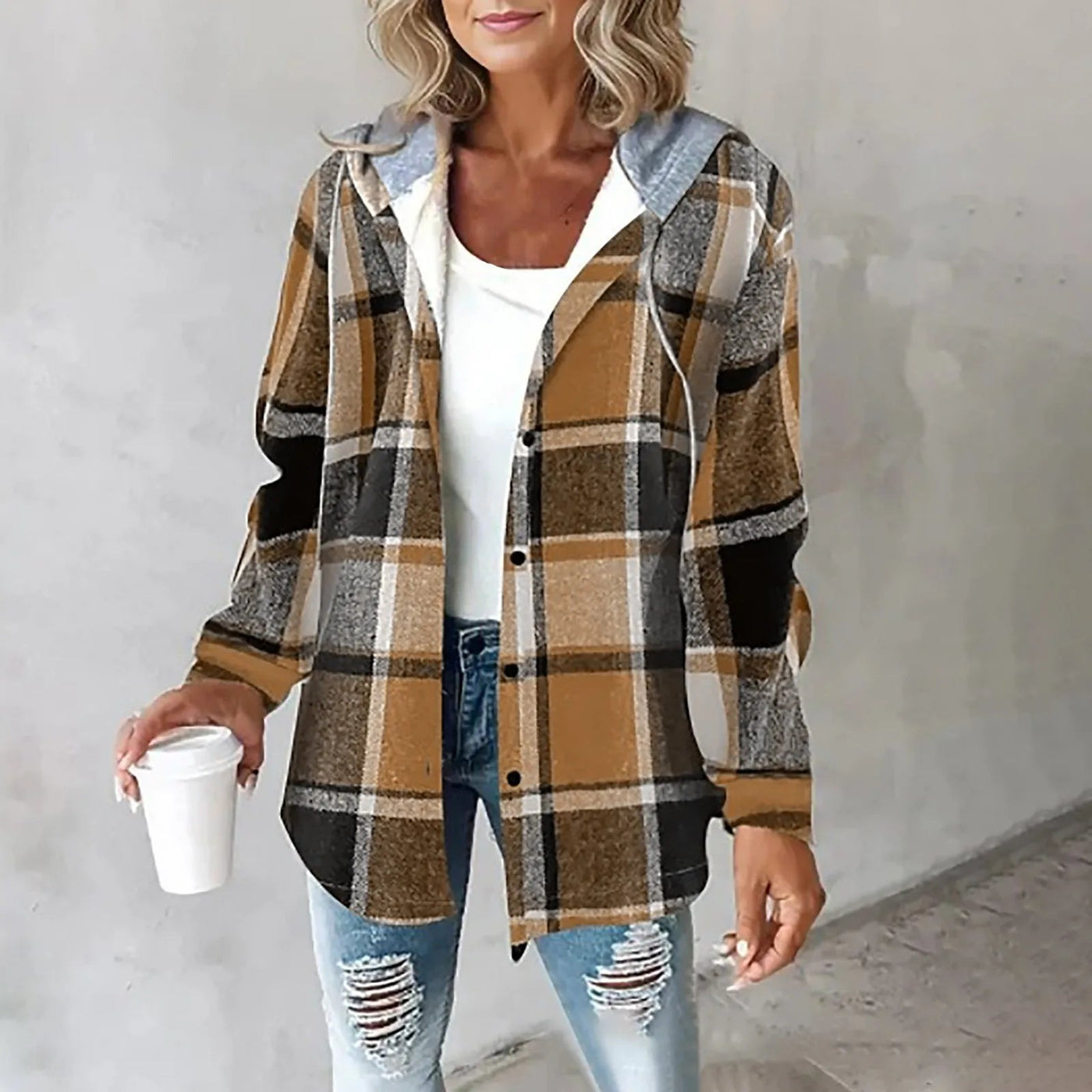 Samira — Weiche und warme Herbstjacke