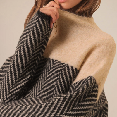 Gia™ — Rollkragenpullover aus hochwertiger Strickware