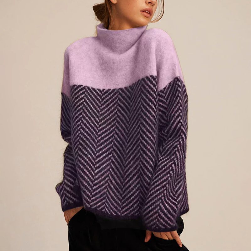 Gia™ — Rollkragenpullover aus hochwertiger Strickware