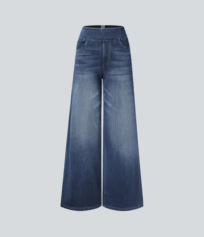 Eva | Bequeme & Elastische Hose Mit Hohem Bund