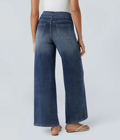 Eva | Bequeme & Elastische Hose Mit Hohem Bund