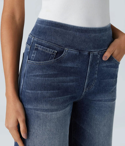 Eva | Bequeme & Elastische Hose Mit Hohem Bund