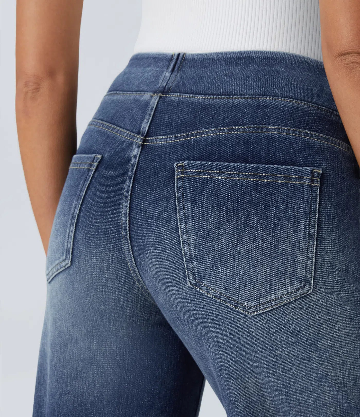 Eva | Bequeme & Elastische Hose Mit Hohem Bund