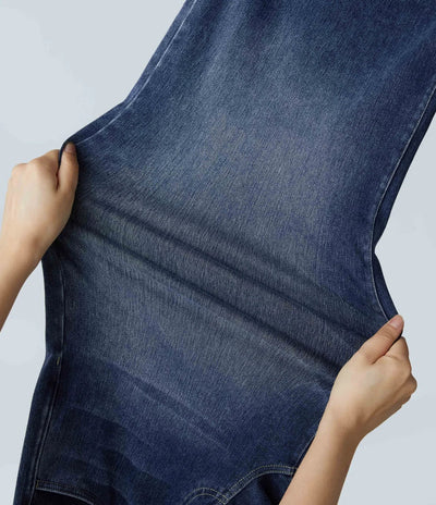 Eva | Bequeme & Elastische Hose Mit Hohem Bund