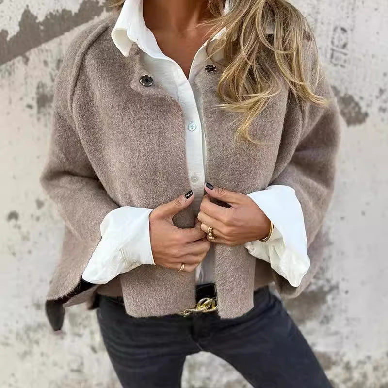 Elise™ - Kurze Jacke mit schickem Schlagärmel