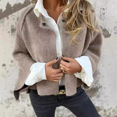 Elise™ - Kurze Jacke mit schickem Schlagärmel