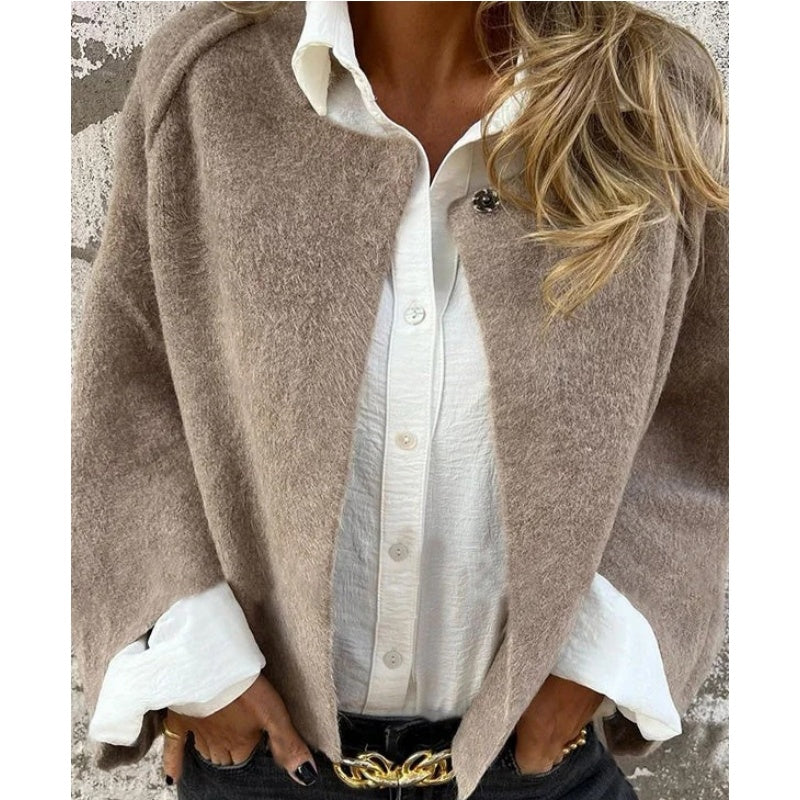Elise™ - Kurze Jacke mit schickem Schlagärmel